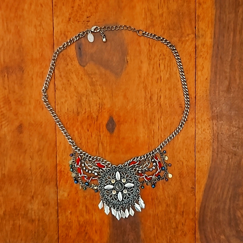Dream catcher necklace